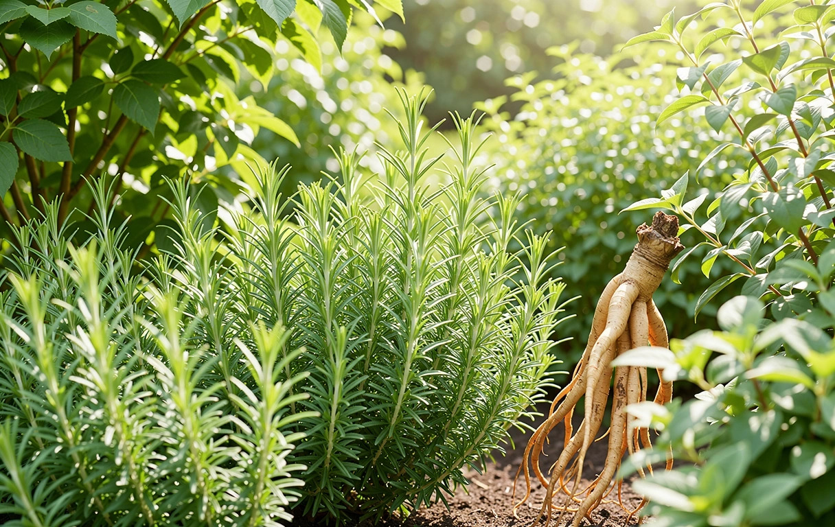 Herbal apothecary garden